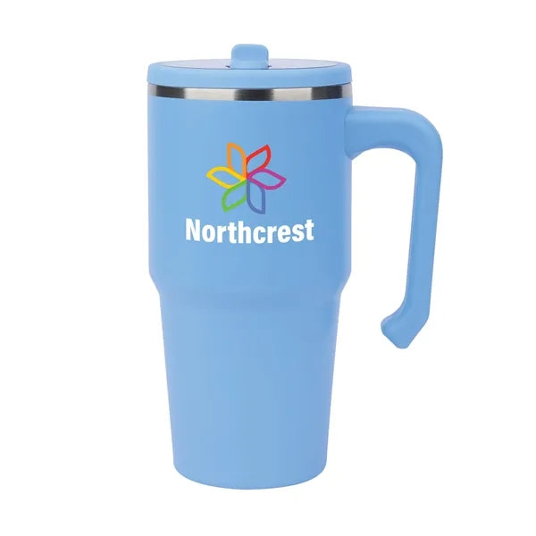 Nolan 20 oz. Double Wall Steel Vacuum Travel Mug