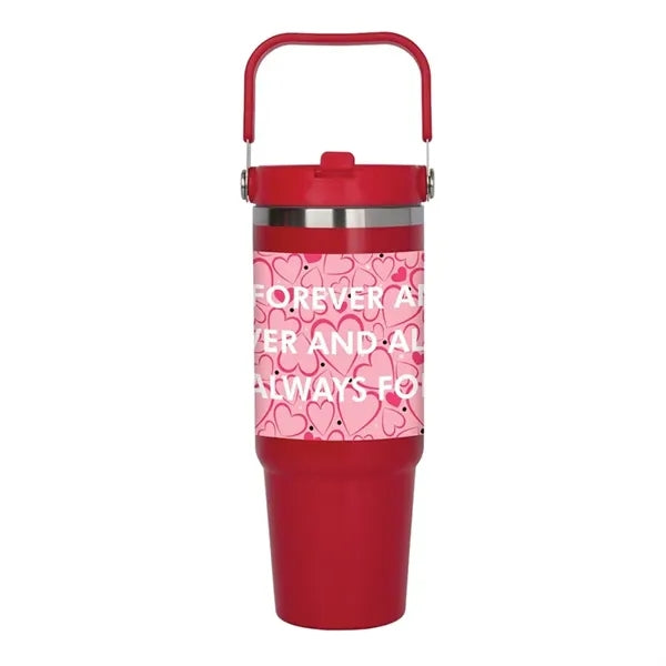 Nexo 30 oz. Recycled Double Wall Steel Travel Tumbler