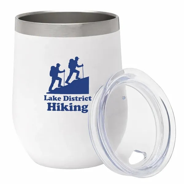 Stainless Steel Wine Tumbler - 12 oz.