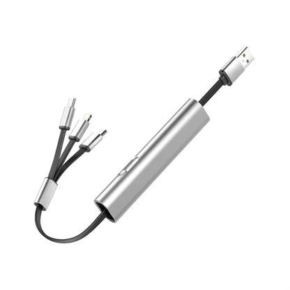 3 In 1 Multi Retractable Charger Cable