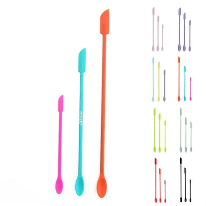 Double-headed Mini Silicone Spoon and Spatula