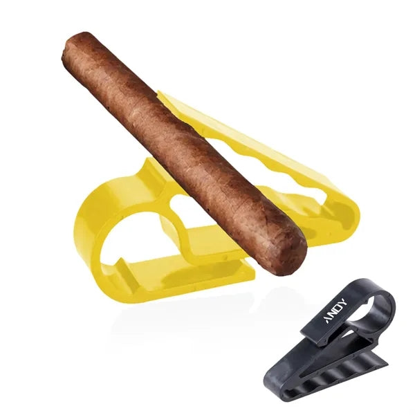 Golfer Cigar Holder Grip Clip