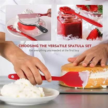 4 Piece Silicone Cooking Utensil Set
