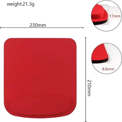 Soft and comfortable wrist mouse pad