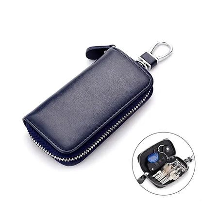 Leather Wallet with Key Holder
