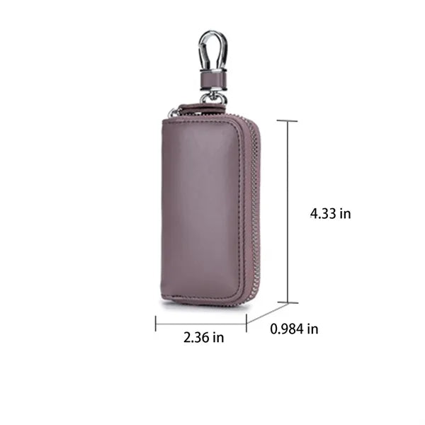Leather Wallet with Key Holder