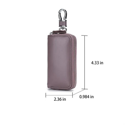 Leather Wallet with Key Holder