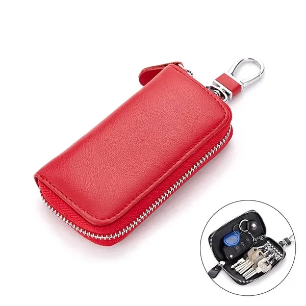 Leather Wallet with Key Holder