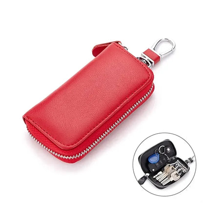 Leather Wallet with Key Holder