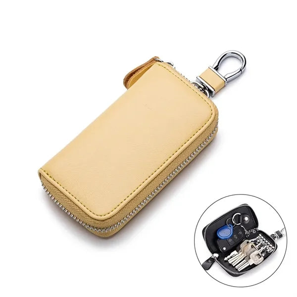 Leather Wallet with Key Holder