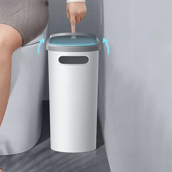 Bathroom Trash Can w/ Lid