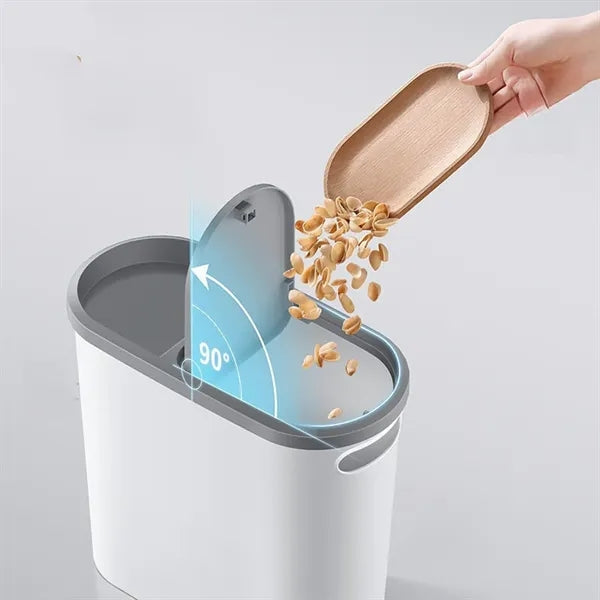 Bathroom Trash Can w/ Lid