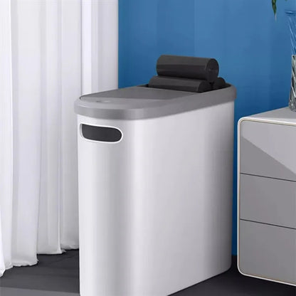 Bathroom Trash Can w/ Lid