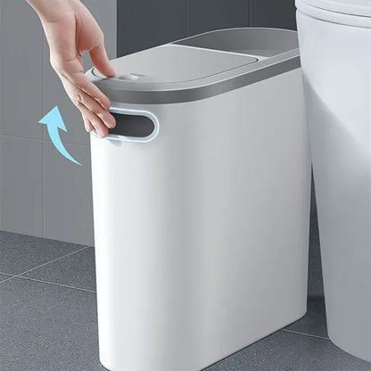 Bathroom Trash Can w/ Lid