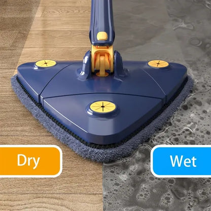 360-Degree Rotating Triangle Mop