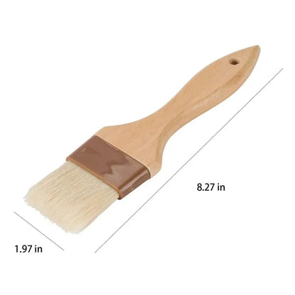 Wooden Kitchen Oil Brush