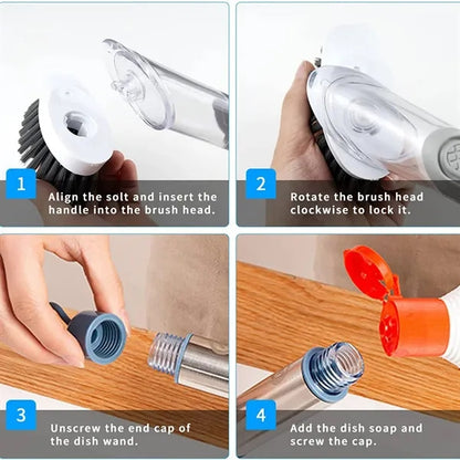 Kitchen Dish Cleaning Brush