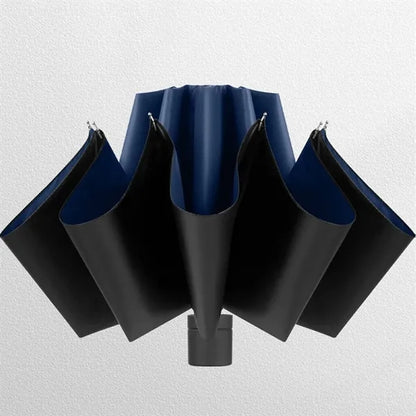 Extra Large 12 Ribs Windproof Waterproof Folding Umbrella