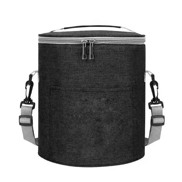 Round Thickened Insulated Lunch Bag