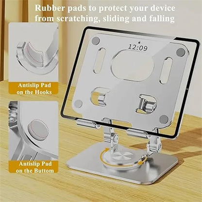 Tablet Stand W/ 360 Degree Rotating Base