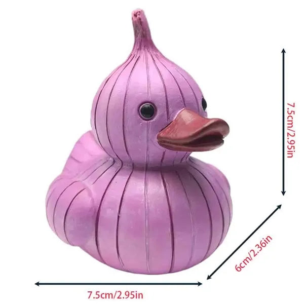 Vegetable Duck 3D Statue