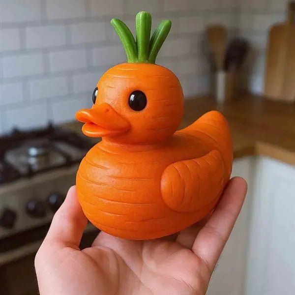 Vegetable Duck 3D Statue