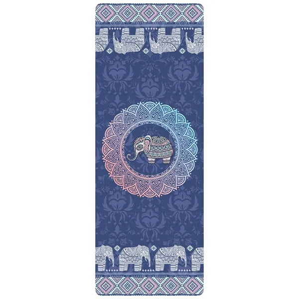 Suede shock-absorbing non-slip thickened yoga mat