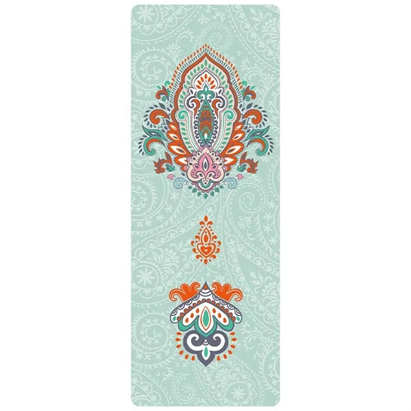 Suede shock-absorbing non-slip thickened yoga mat
