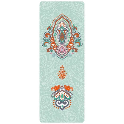 Suede shock-absorbing non-slip thickened yoga mat