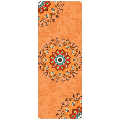 Suede shock-absorbing non-slip thickened yoga mat