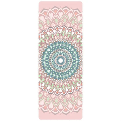 Suede shock-absorbing non-slip thickened yoga mat