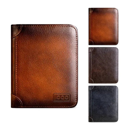 Anti-theft ultra-thin cowhide genuine leather