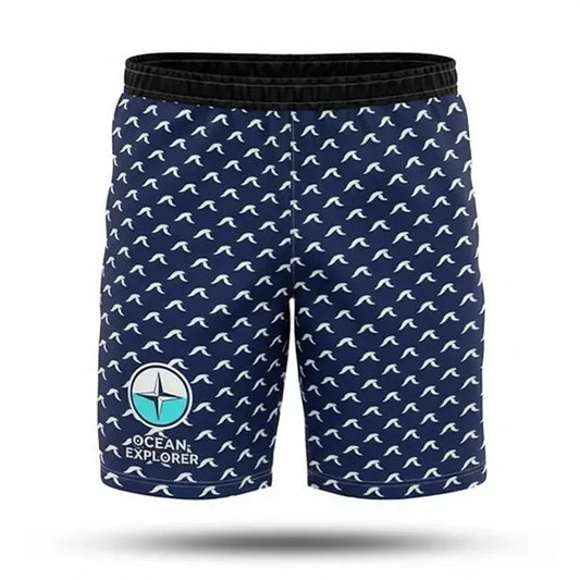 Sublimated Peach Skin Mesh Board Shorts for Men & Kids