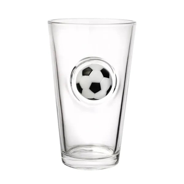 14 oz Soccer Glass