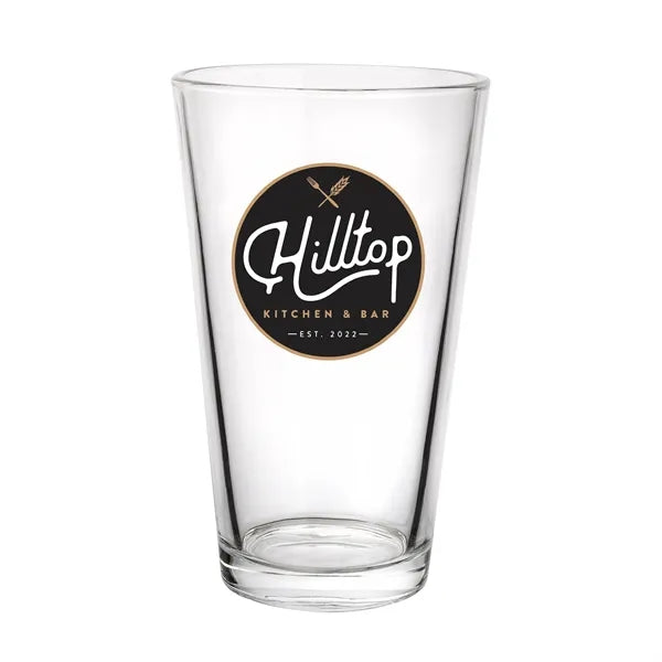 14 oz Soccer Glass