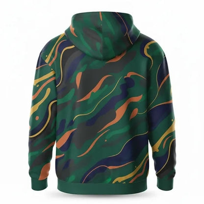 Unisex 350G Fleece Full Zip Hoodie Sublimated