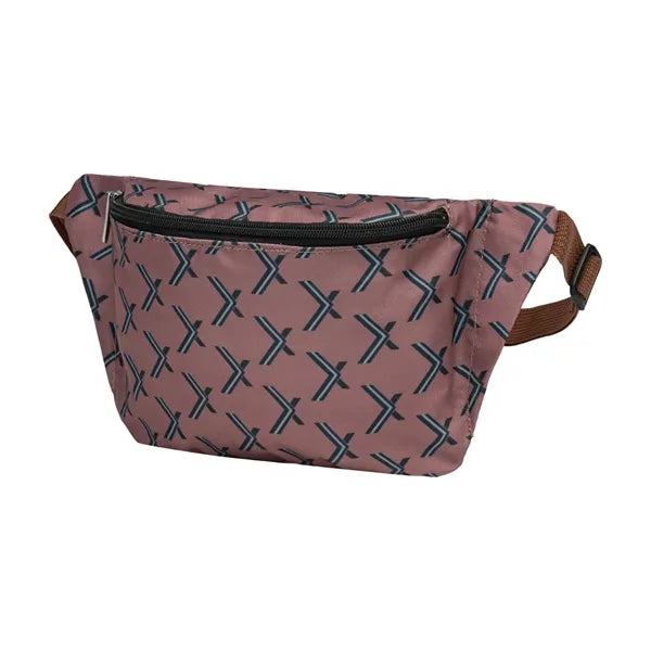 Sublimation 600D Waist Bag w/ 1 Pocket 13.4x6x3.75 in