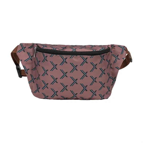 Sublimation 600D Waist Bag w/ 1 Pocket 13.4x6x3.75 in