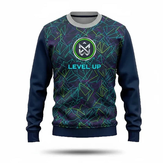 Sublimated Lightweight 250G Scuba Knit Sweatshirt