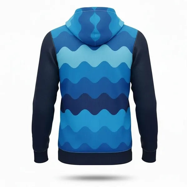 Sublimated Scuba Knit 250G Full Zip Performance Hoodie