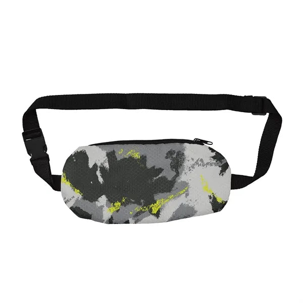 Sublimation Oval Running Belt w/ 2 Pockets 10.5x2.5x5 in