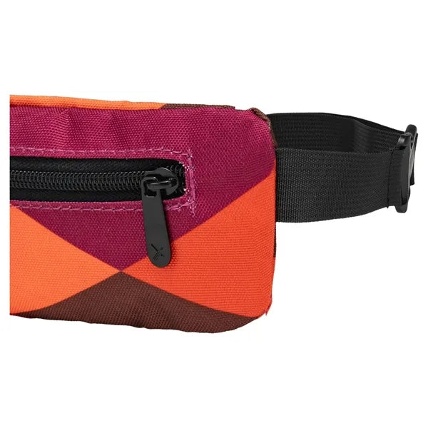 Sublimation Rectangular Running Belt w/ 1 Pocket 11x1x3.4 in
