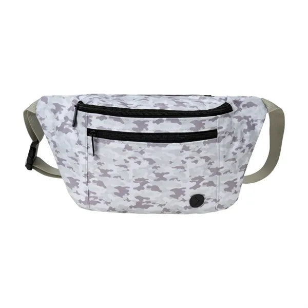 Sublimation 600D Boxy Waist Bag w/ 3 Pockets 13.4x6x3.75 in