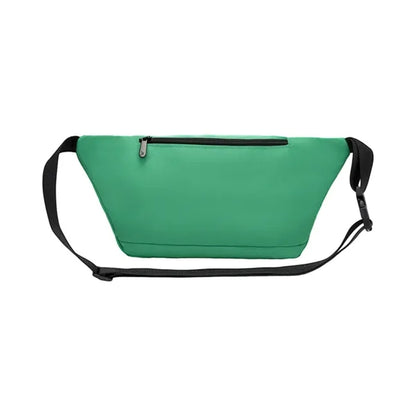 RPET Sublimation 600D Boxy Waist Bag w/ 3 Pockets 13.4x6x3.7