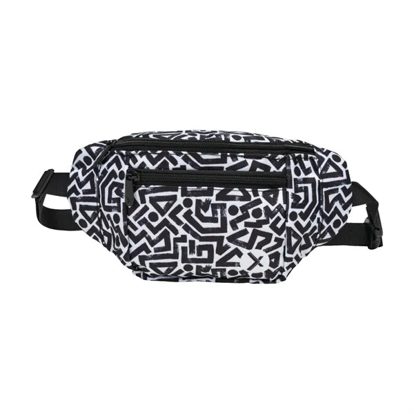 Sublimation Fanny Pack w/ 2 Pockets 11x2.5x5 in