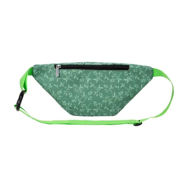 Sublimation 600D Waist Bag w/ 3 Pockets 13.4x6x3.75 in