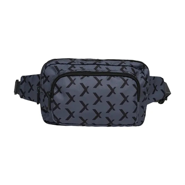 Sublimation Rectangular Fanny Pack w/ 2 Pockets 8.5x3.5x5.5