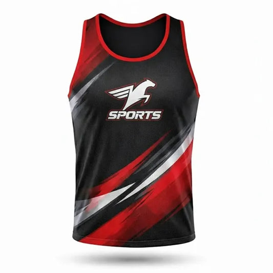 Breathable Spandex Interlock Classic Tank Top SUBLIMATED