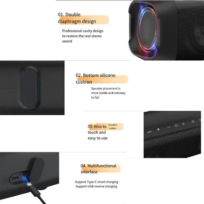 New Big Subwoofer Bluetooth Speaker