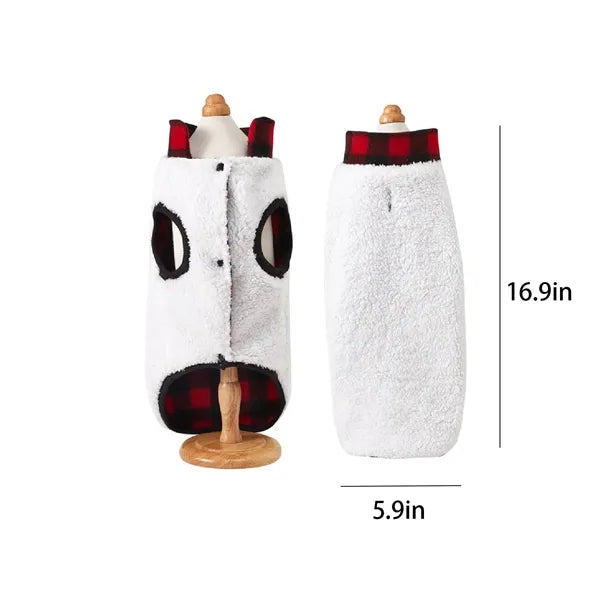 Polar Fleece Padded Jacket for Dog